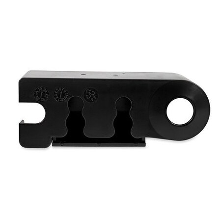 Camco POP-A-TOOTHBRUSH W/PASTE AND FLOSS HOLDER, BLACK (E/F) 57209